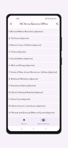 HC Verma Solutions Offline Screen 3