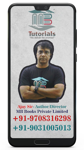 Android application MB Books Tutorials- Ajay Sir screenshort