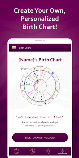Astrology Reading - Horoscope Screen 3