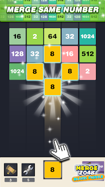 #1. Merge 2048 Pro (Android) By: Oldman Game
