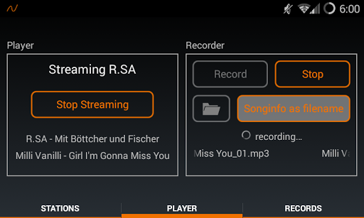 MR Recorder - Radio Streaming Screenshot 2 - AppWisp.com