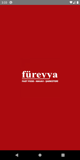 Android application Füreyya Fastfood screenshort