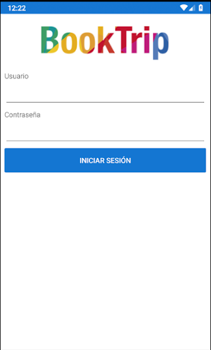 Android application BookTrip screenshort