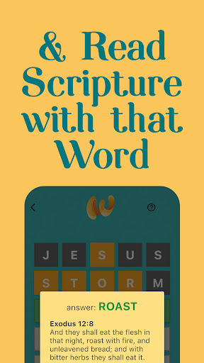 Bible Word Guess Game Screen 3