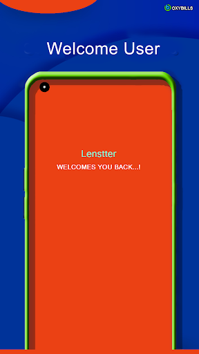 Android application Lenstter screenshort