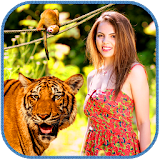 Wild Animal Photo Frames Maker icon