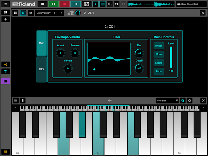 Roland Zenbeats Screenshot