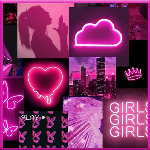 pink wallpaper for girls