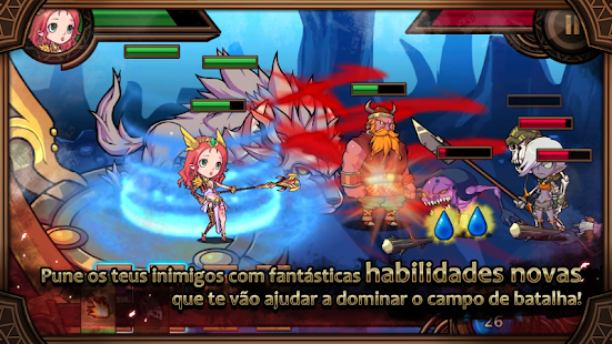 Visualização do aplicativo