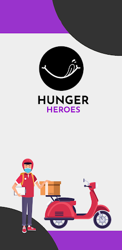 Android application Hunger Heroes screenshort
