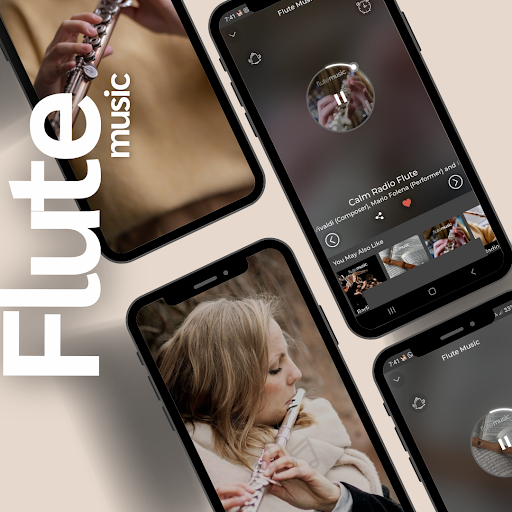 Android application Flute Music screenshort