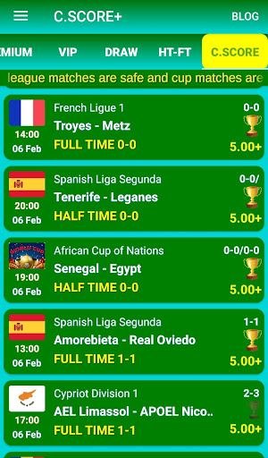 Android application Betting Tips screenshort