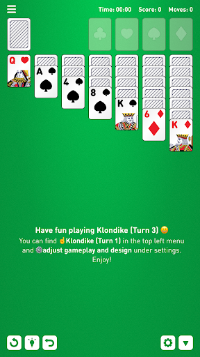Android application Solitaire · Spider · FreeCell screenshort