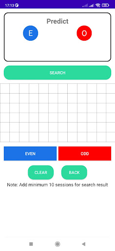 Even Odd Predict Tool Screen 2