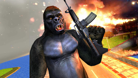Imágen 10 Ataque de monos enojados guerr android