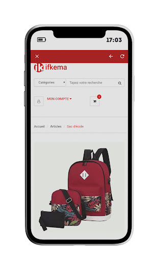 Android application Ifkema screenshort