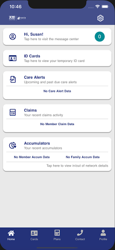 MyASi Benefits Screen 2