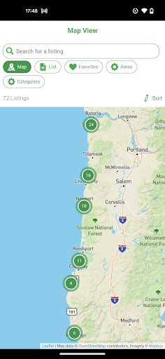 Oregon Coast Craft Beer Trail Screen 2