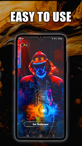 Gold Live Wallpaper Screen 3