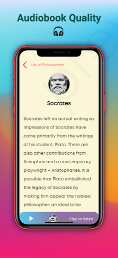 Great Philosophers : Audible H Screen 2