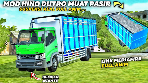 Android application Mod Truck Pasir Hino screenshort