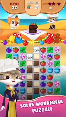 Cake Crush Link Match 3 Puzzleのおすすめ画像3