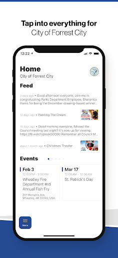 Android application City of Forrest City, AR screenshort