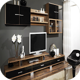 shelves TV furniture icon