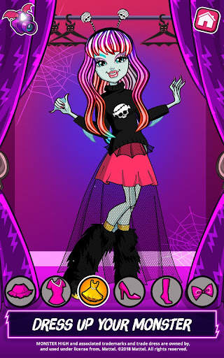 Monster High™ Beauty Shop: Fangtastic Fashion Game