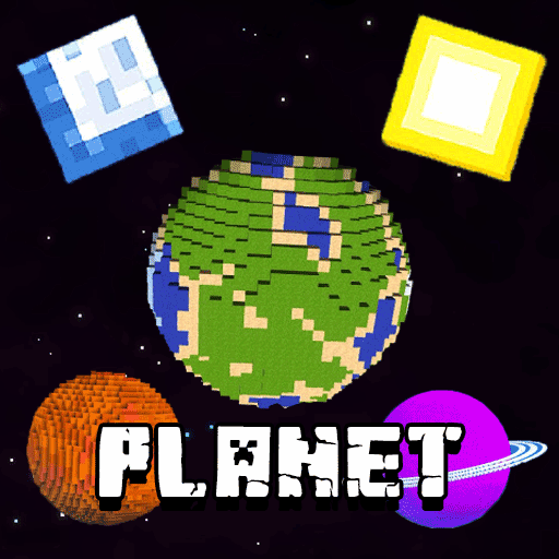 Planet Stucture Mod for MCPE logo