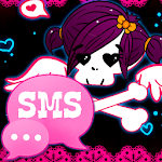 Cover Image of 下载 Theme EMO Pink GO SMS Pro  APK