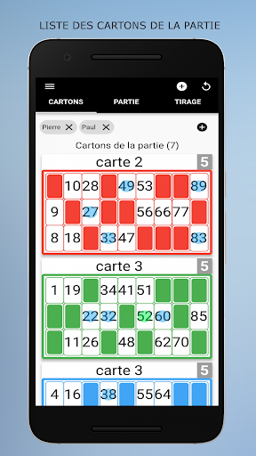 Loto Quine Helper Screen 2