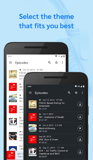 Screenshot of AntennaPod