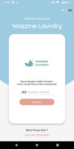 Wazzme Laundry Screen 2