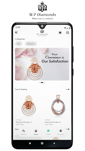 Android application MP Diamonds screenshort