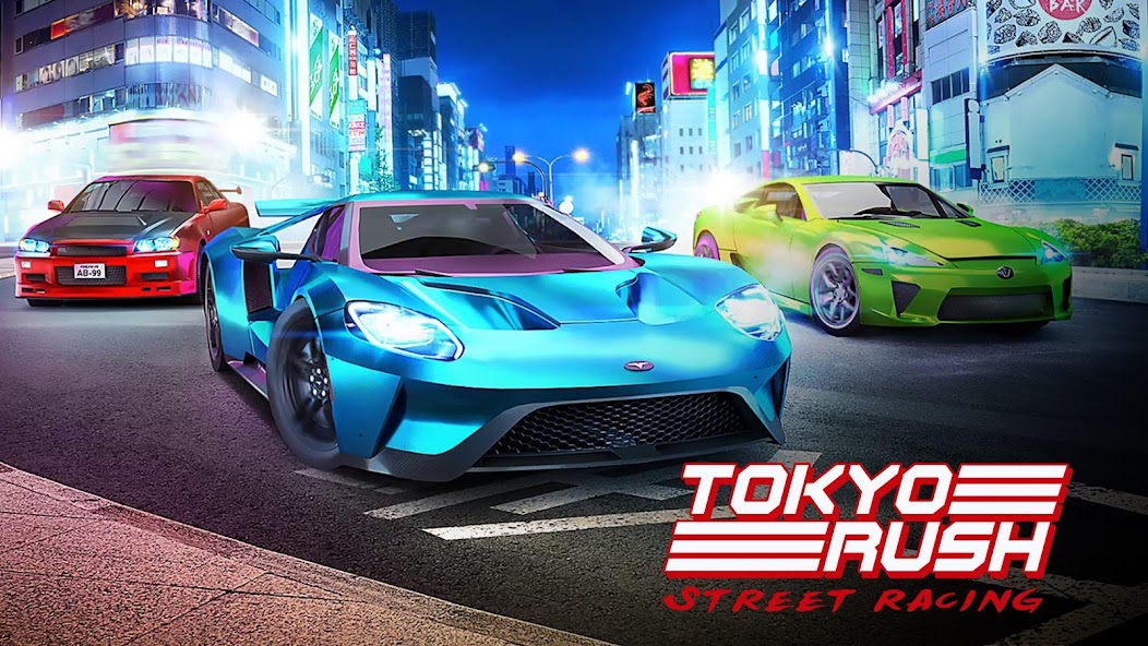 Tokyo Rush: Street Racing 1.6.2 APK + Mod (Unlimited money) untuk android