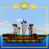 Map blitz Ship Wars for Minecraft PE icon
