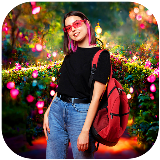 Garden Photo Frames and Editor logo