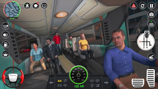 Bus Driving Simulator PVP Game