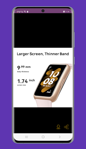 Android application huawei smart band 7 guide screenshort