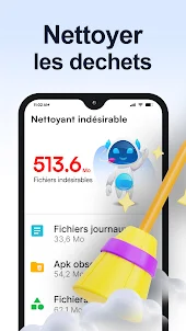 Nettoyeur Mobile - AI Cleaner