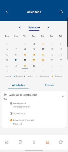 Minha Univali Screen 3
