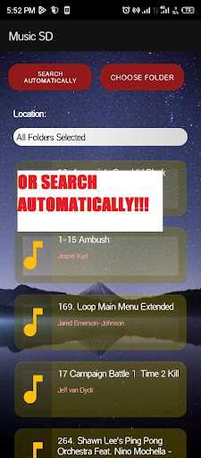 Easy and Simple MP3 Player Screen 2