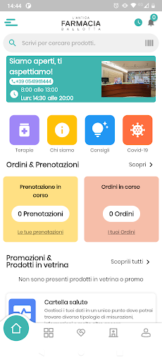 Android application L'Antica Farmacia Ballotta screenshort