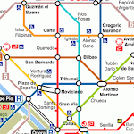 Cover Image of Download Madrid Metro Map (offline)  APK