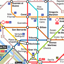 Icon image Madrid Metro Map (offline)