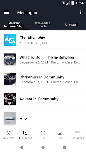 Screenshot of Fully Alive App