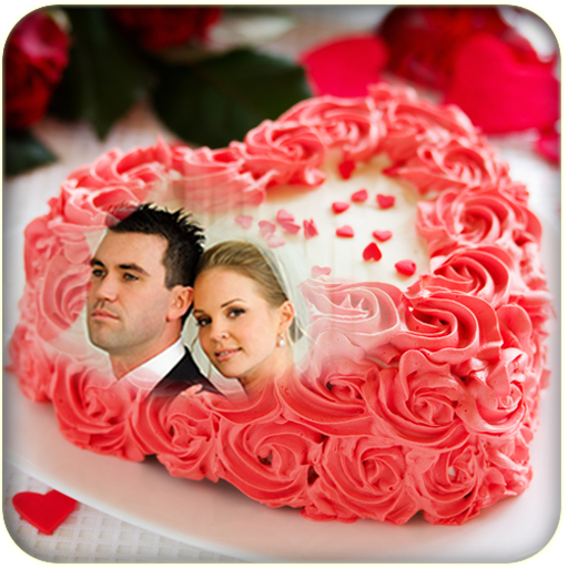 couple photo on birthday cake - Apps on Google Play