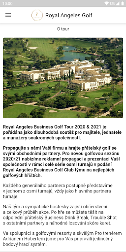 Royal Angeles Golf Screen 2