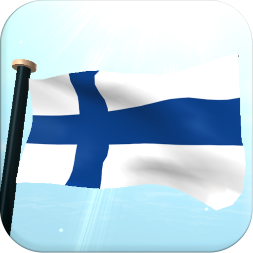 Finland Flag 3D Live Wallpaper logo